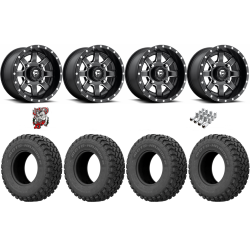 EFX MotoHammer 32-10-15 Tires on Fuel Maverick Wheels
