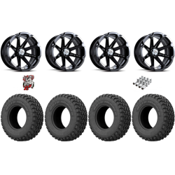 EFX MotoHammer 32-10-15 Tires on MSA M12 Diesel Gloss Black Wheels