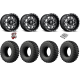 EFX MotoRally 32-10-14 Tires on Fuel Maverick Wheels