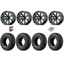 EFX MotoRally 32-10-14 Tires on MSA M20 Kore Wheels