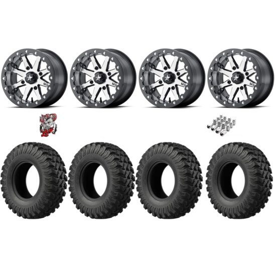 EFX MotoRally 30-10-14 Tires on MSA M21 Lok Beadlock Wheels