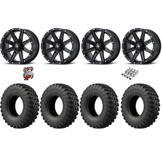EFX MotoRally 30-10-14 Tires on MSA M33 Clutch Wheels
