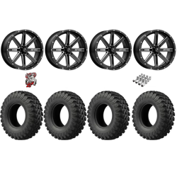 EFX MotoRally 30-10-15 Tires on MSA M41 Boxer Wheels