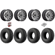 EFX MotoRally 30-10-14 Tires on MSA M45 Portal Machined Wheels