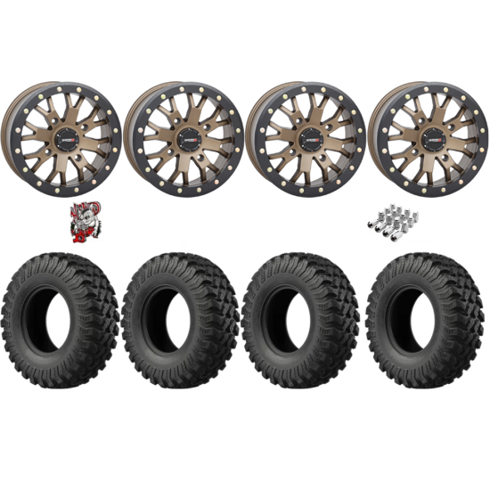 EFX MotoRally 28-10-14 Tires on ST-3 Bronze Wheels