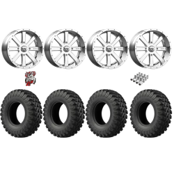EFX MotoRally 37-10-18 Tires on MSA M34 Flash Chrome Wheels