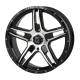 BKT AT 171 38x10-20 Tires on Frontline 505 Machined Wheels