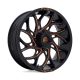 BKT AT 171 33-9-20 Tires on Fuel Runner Candy Orange Wheels