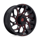 BKT AT 171 33-9-20 Tires on Fuel Runner Candy Red Wheels