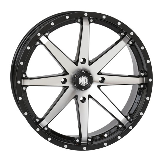 STI HD10  Gloss Black/Machined 20x7 Wheel/Rim