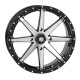 STI HD10  Gloss Black/Machined 20x7 Wheel/Rim