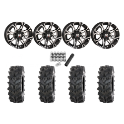 High Lifter Out & Back Max 27x10-12 Tires on HL3 Machined Wheels
