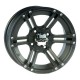  ITP SS212 Black 12x7 Wheel/Rim