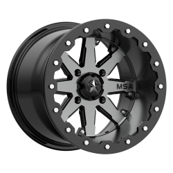 MSA M21 Lok Beadlock Gun Metal 14x10 Wheel/Rim