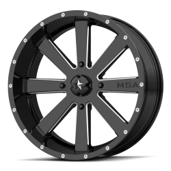 MSA M34 Flash Milled 22x7 Wheel/Rim