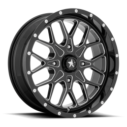 MSA M45 Portal Milled 20x7 Wheel/Rim