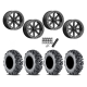 EFX MotoMTC 30x10-14 Tires on MSA M31 Lok2 Beadlock Wheels