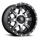Fuel Off-Road Nutz D541 Black & Machined 14x7 Wheel/Rim