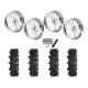 High Lifter Outlaw Max 40x10-24 Tires on JTX Forged Enclave Polished Wheels