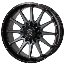 Frontline ACP 33x12-20 (10ply) Tires on Frontline 762 Gloss Dark Tint (20x8) Wheels