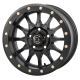 Frontline 223 Matte Black 15x7 Beadlock Wheels/Rims (Full Set)