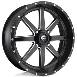 Assassinator Mud Tires 50x12-24 on Fuel Maverick Matte Black Milled Wheels