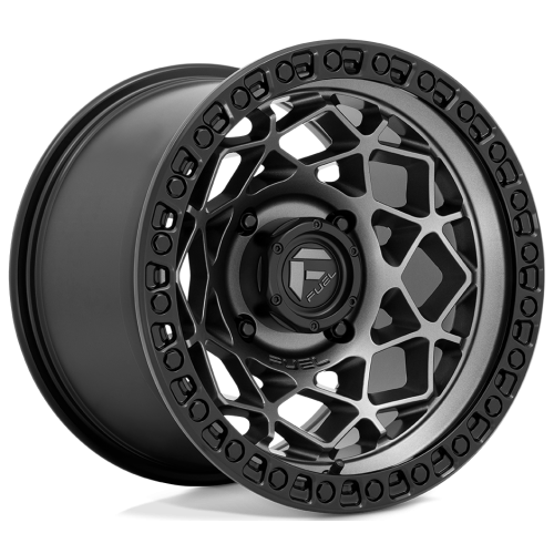 Frontline ACP 33x12-15 (10ply) Tires on Fuel Unit Matte Gunmetal (15x10) Wheels
