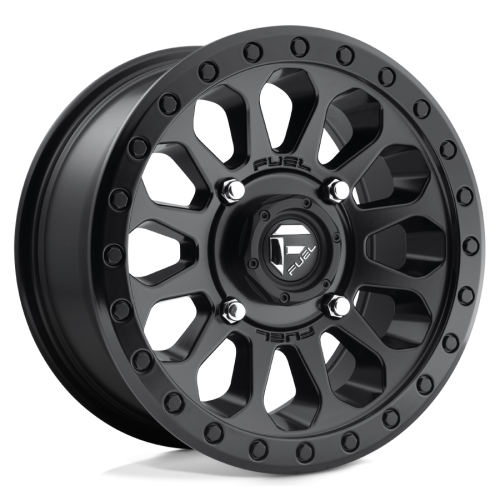 Maxxis Carnivore RT 30x10-15 (8ply) Radial Tires on Fuel Vector Matte Black Wheels