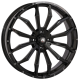 Assassinator Mud Tires 50x12-24 on High Lifter HL21 Gloss Black Wheels