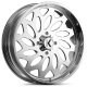 Assassinator Mud Tires 50x12-24 on KG1 Forged KU007 Lotus Polished Wheels