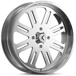 Assassinator Mud Tires 40x10-24 on KG1 Forged KU034 H8ter Polished Wheels