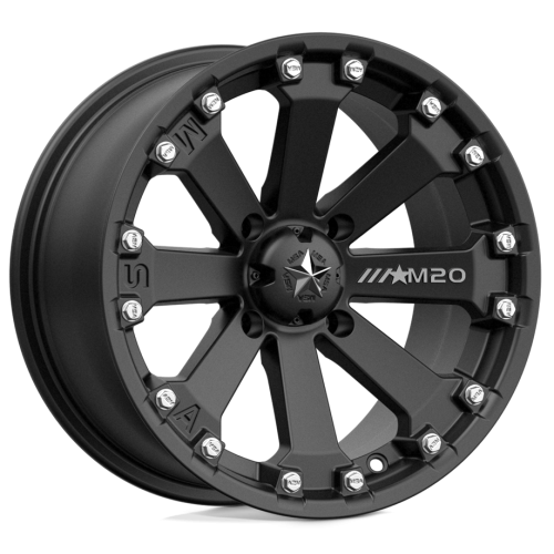 Maxxis Carnivore RT 30x10-14 (8ply) Radial Tires on MSA M20 Kore Satin Black Wheels