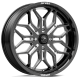 Assassinator Mud Tires 50x12-24 on MSA M47 Sniper Gloss Black Milled Wheels