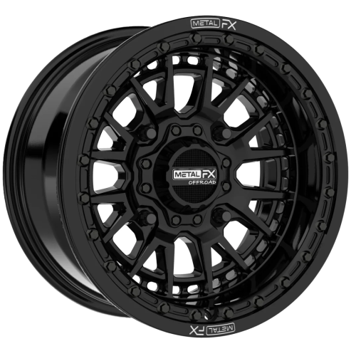 EFX MotoRavage 30x10-15 (8ply) Radial Tires on Metal FX Slayer Gloss Black (15x8) Beadlock Wheels EFX MotoRavage 30x10-15 (8ply) Radial Tires on Metal FX Slayer Gloss Black (15x8) Beadlock Wheels
