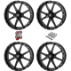 Frontline 556 Gloss Black 20x6.5 Wheels/Rims (Full Set)