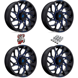 Fuel Off Road Runner Candy Blue 20x7 Wheels/Rims (Full Set)