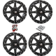 High Lifter HL10 Gloss Black 15x7 Wheels/Rims (Full Set)