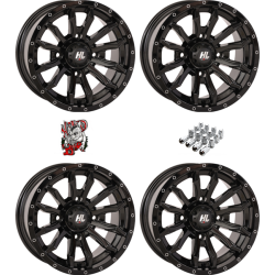 High Lifter HL21 Gloss Black 14x7 Wheels/Rims (Full Set)