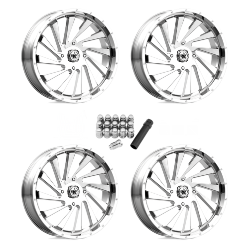 MSA M46 Blade Chrome 20x7 Wheels/Rims (Full Set)