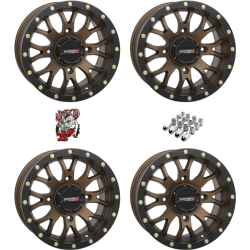 System 3 Offroad ST-3 Bronze 15x7 Wheels/Rims (Full Set)