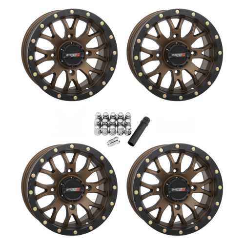 System 3 Offroad ST-3 Bronze 15x7 Wheels/Rims (Full Set)