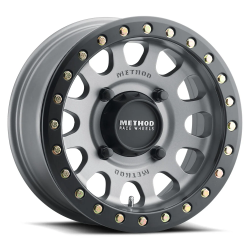 Assassinator Mud Tires 29.5-8-14 on Method 401 Matte Titanium Beadlock Wheels