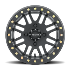 Method 406 UTV Beadlock Matte Black 14x8 Wheel/Rim (Full Set)