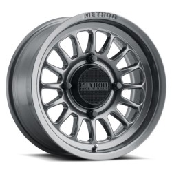 Assassinator Mud Tires 28-10-14 on Method 411 Gloss Titanium Wheels