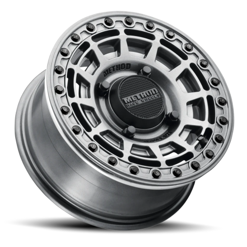 Method 415 UTV Beadlock Gloss Graphite 15x7 Wheel/Rim (Full Set)