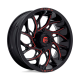 BKT AT 171 35x9-20 Tires on Fuel Runner Candy Red Wheels