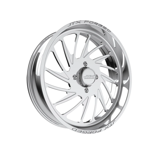 High Lifter Outlaw Max 44x10-24 Tires on JTX Forged Centerfire Polished Wheels
