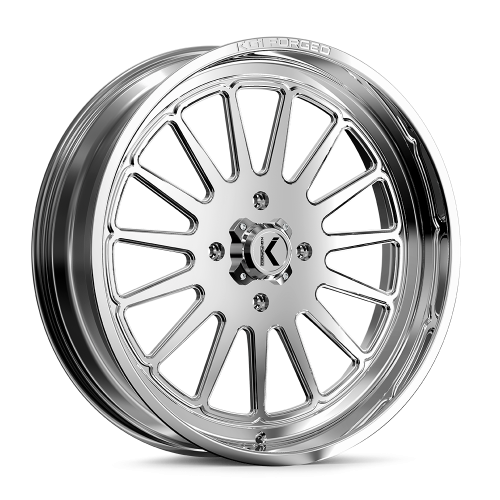High Lifter Outlaw Max 44x10-24 Tires on KG1 Forged KU016 Rays Polished Wheels