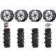 High Lifter Outlaw Max 32-10-15 Tires on MSA M21 Lok Beadlock Wheels