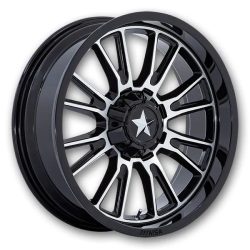 MSA M51 Thunderlips Machined 14x7 Wheel/Rim